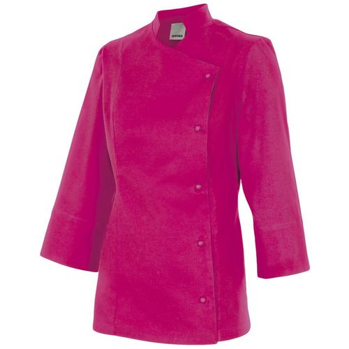 MELISA. Chaqueta de cocinera Fucsia (23) Talla 38