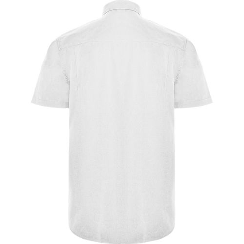 Camisa de caballero de manga corta Blanco Talla L