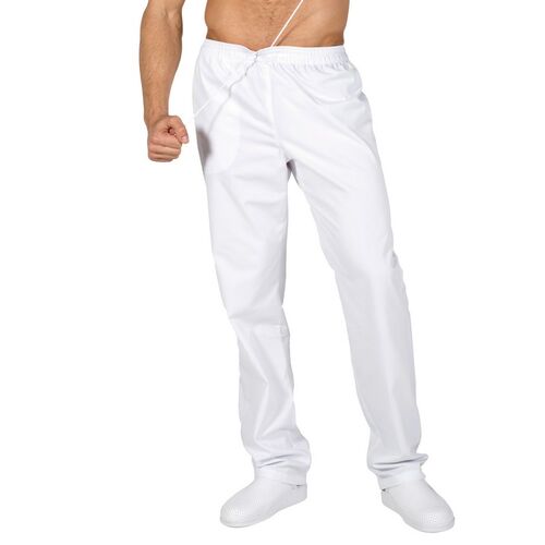 Pantalón para alimentación sin bolsillos (101) Blanco Talla S