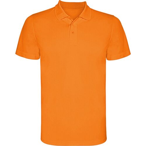 Polo técnico Mod. MONZHA (223) Naranja Flúor Talla S