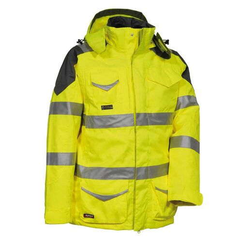 Parka desmontable de alta visibilidad Mod. PROTECTION Amarillo Fluor Talla 46