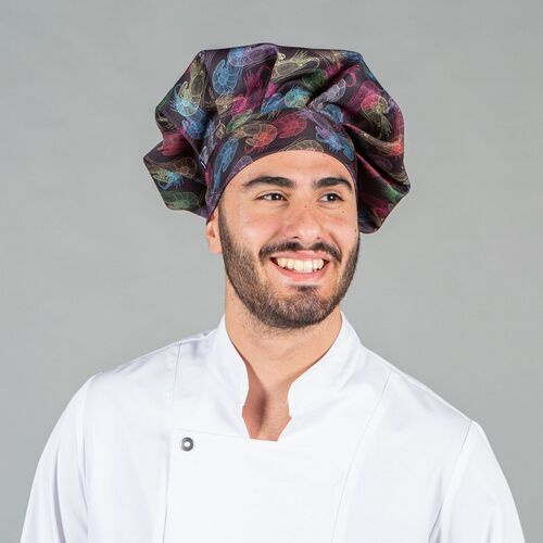 Gorro GRAN CHEF con cierre de velcro (5112) Gambas Talla Única