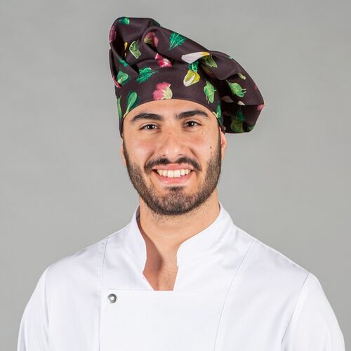 Gorro GRAN CHEF con cierre de velcro (5118) Mezclum Talla Única