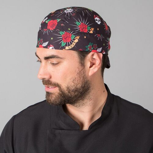 Gorro pirata de microfibra estampada (4112) Estampado Tatto Talla Única