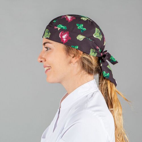 Gorro pirata de microfibra estampada