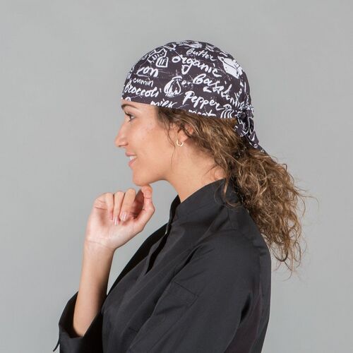 Gorro pirata de microfibra estampada