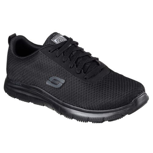 Zapato de caballero Mod. SKECHERS FLEX ADVANTAGE SR Negro Talla 42