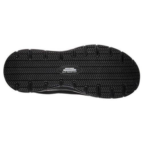 Zapato de caballero Mod. SKECHERS FLEX ADVANTAGE SR Negro Talla 42