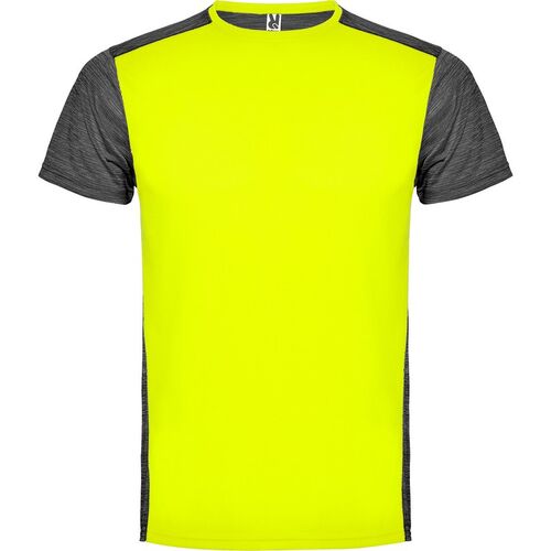 Camiseta técnica Mod. ZOLDER (221243) Amarillo fluor / negro vigoré Talla M