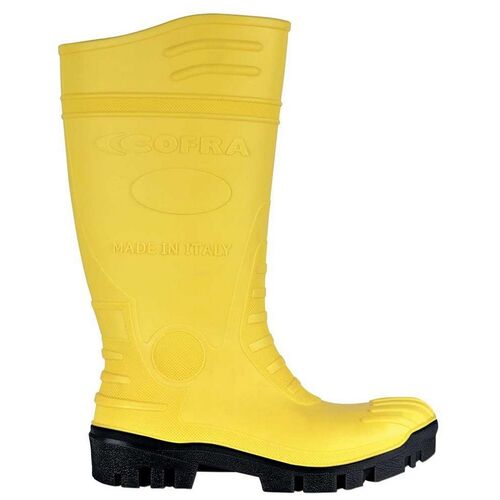 Bota de agua con seguridad Mod. TYPHOON S5 Amarillo Talla 40