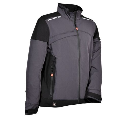 Cazadora softshell Mod. JAVRE Gris Talla 46