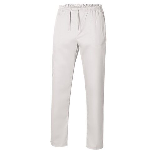 Pantalón sanitario elástico Mod. 533006S Blanco (7) Talla XS