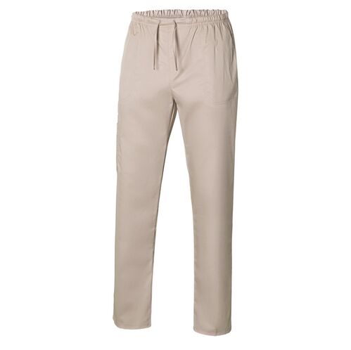 Pantalón sanitario elástico Mod. 533006S Beige Claro (47) Talla XS