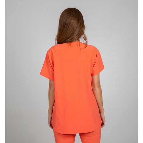 Casaca sanitaria Mod. ROSALIA (133) Plana Coral Talla XS