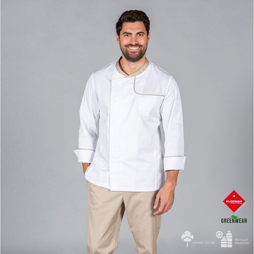 Chaqueta de cocina Mod. OTERO (142) Arena Talla XS