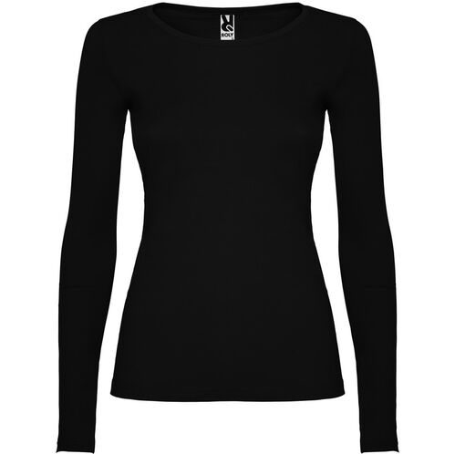 Camiseta unisex de manga larga Mod. EXTEME WOMAN (02) Negro Talla XL