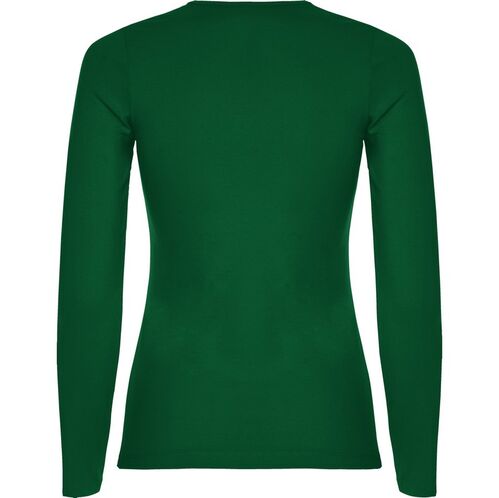 Camiseta unisex de manga larga Mod. EXTEME WOMAN (56) Verde Botella Talla S