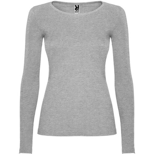 Camiseta unisex de manga larga Mod. EXTEME WOMAN (58) Gris Vigoré  Talla L