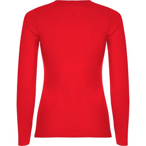 Camiseta unisex de manga larga Mod. EXTEME WOMAN (60) Rojo  Talla M