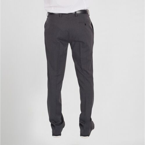 Pantalón de hombre sin pinzas Serie MAXIMA (139) Gris Marengo Talla 42