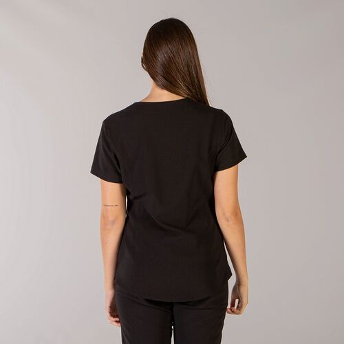 Casaca sanitaria Mod. OLAYA (001) Negro Talla XS