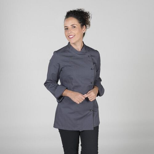 Chaqueta de cocina de señora mod. CATANIA Gris Marengo (139) Talla S