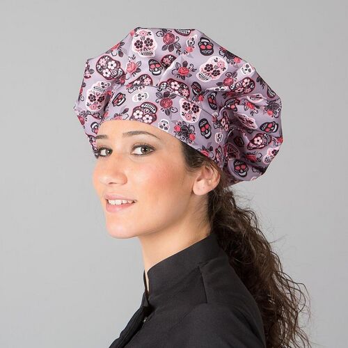 Gorro Mod. GRAN CHEFF 100% algodón (5108) Catrina Talla Única