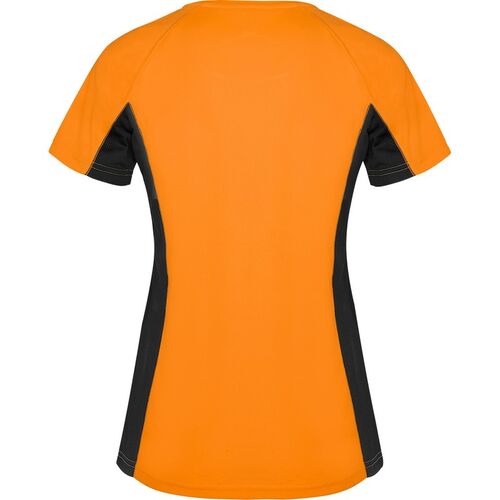 Camiseta técnica Mod. SHANGHAI WOMAN (223) Naranja Flúor Talla S