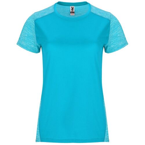 Camiseta técnica Mod. ZOLDER WOMAN (12246) Turquesa / turquesa vigoré Talla S