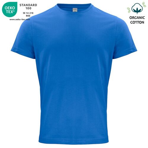 Camiseta unisex Mod. ORGANIC COTTON-T Azul real (55) Talla 4XL