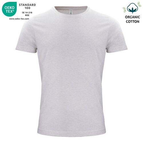 Camiseta unisex Mod. ORGANIC COTTON-T (925) Nature Melange Talla S