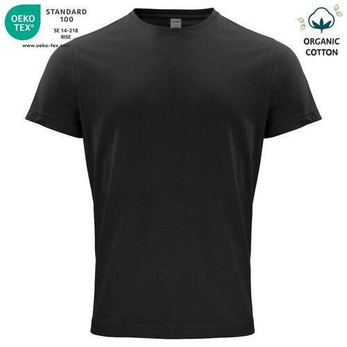 Camiseta unisex Mod. ORGANIC COTTON-T Negro (99) Talla M