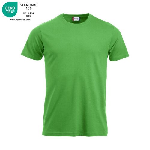 Camiseta manga corta Mod. CLASSIC-T Verde manzana (605) Talla L