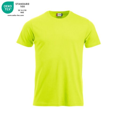 Camiseta manga corta Mod. CLASSIC-T Verde visibilidad (600) Talla 3XL