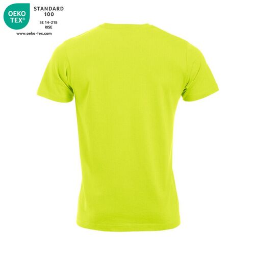 Camiseta manga corta Mod. CLASSIC-T Verde visibilidad (600) Talla 3XL