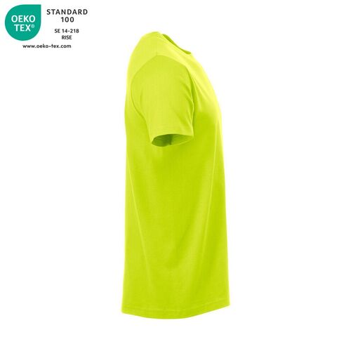 Camiseta manga corta Mod. CLASSIC-T Verde visibilidad (600) Talla 3XL