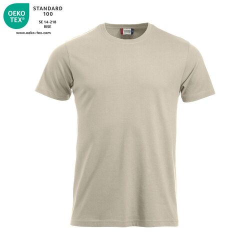 Camiseta manga corta Mod. CLASSIC-T Beige claro (815) Talla 3XL