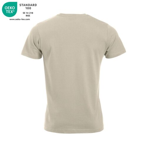 Camiseta manga corta Mod. CLASSIC-T Beige claro (815) Talla 3XL