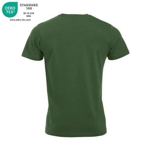 Camiseta manga corta Mod. CLASSIC-T Verde botella (68) Talla 3XL