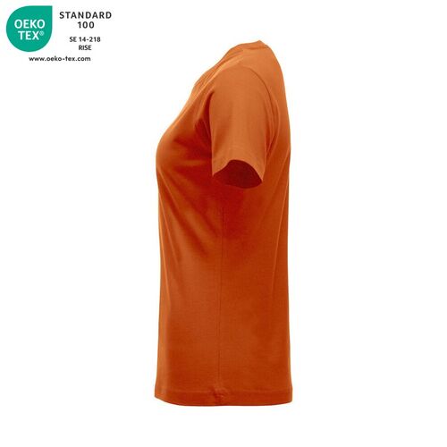 Camiseta de mujer Mod. CLASSIC-T LADIES Naranja rojizo (18) Talla XS