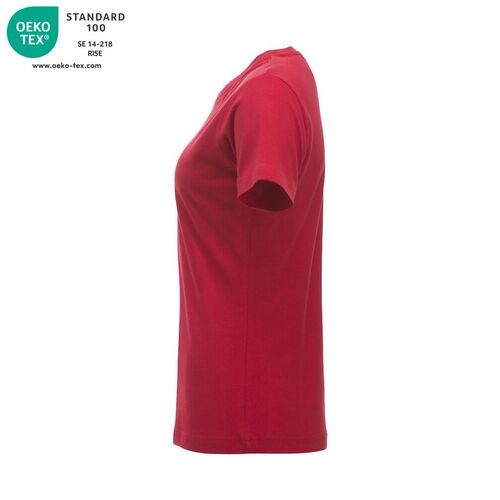 Camiseta de mujer Mod. CLASSIC-T LADIES Rojo (35) Talla XS