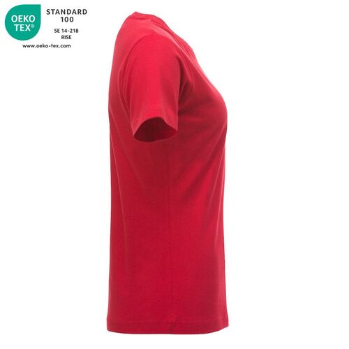 Camiseta de mujer Mod. CLASSIC-T LADIES Rojo (35) Talla XS