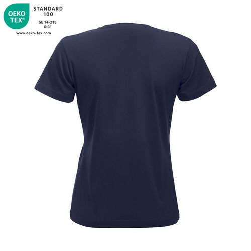 Camiseta de mujer Mod. CLASSIC-T LADIES Azul oscuro (580) Talla XS