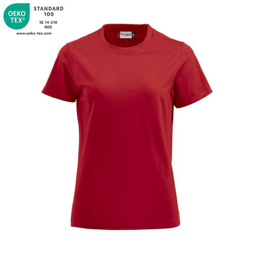 Camiseta Mod. PREMIUM-T LADIES 180 GRS Rojo (35) Talla S