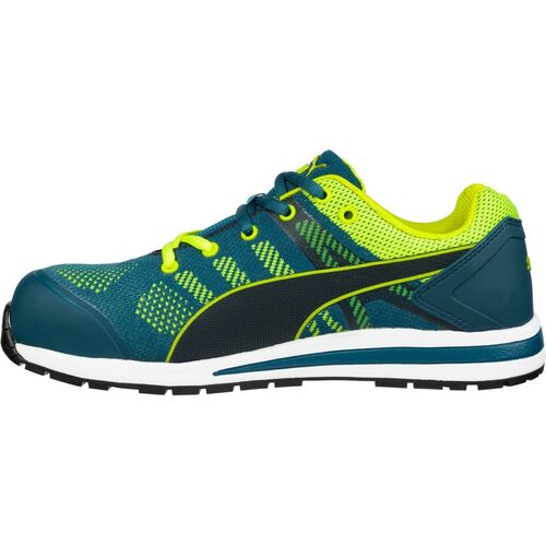 Zapato de seguridad PUMA Mod. ELEVATE KNIT GREEN LOW S1P ESD HRO SRC Talla 40