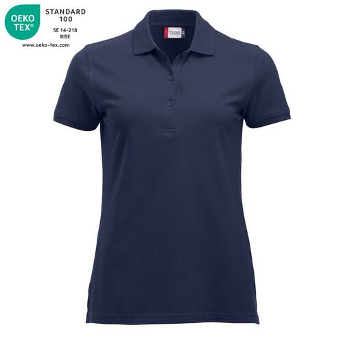 Polo de mujer Mod. CLASSIC MARION Azul oscuro (580) Talla XS