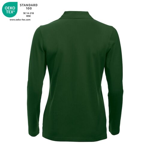 Polo de mujer manga larga Mod. MARION LS Verde botella (68) Talla XS