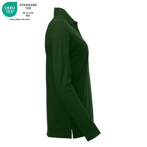 Polo de mujer manga larga Mod. MARION LS Verde botella (68) Talla XS