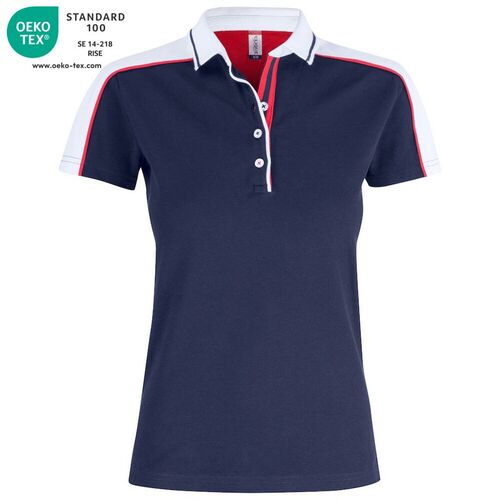 Polo de mujer Mod. PITTSFORD LADIES Azul oscuro (580) Talla S