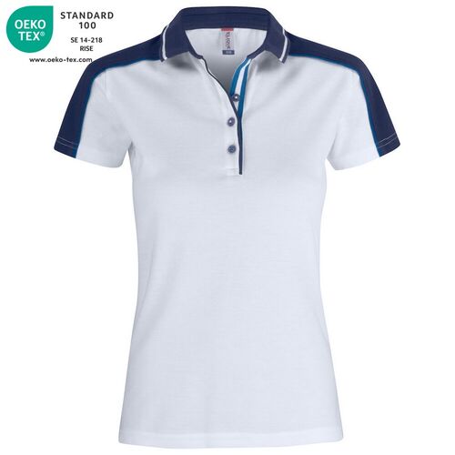 Polo de mujer Mod. PITTSFORD LADIES Blanco (00) Talla XS